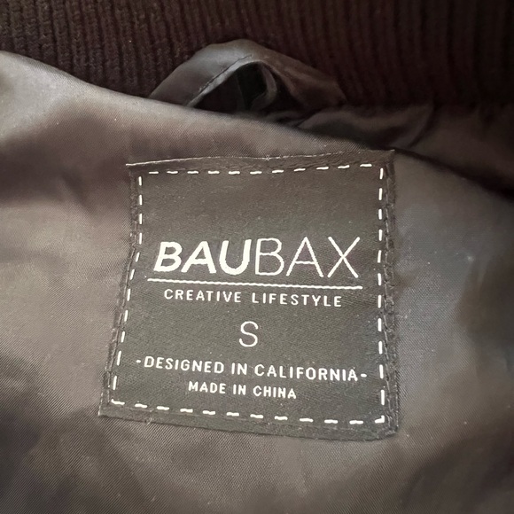 Baubax Womens sz Small bomber jacket for travel in black - Picture 10 of 12